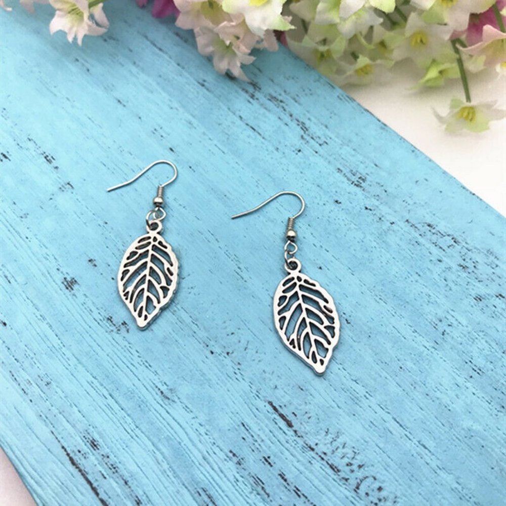 Leaf Silver Earrings